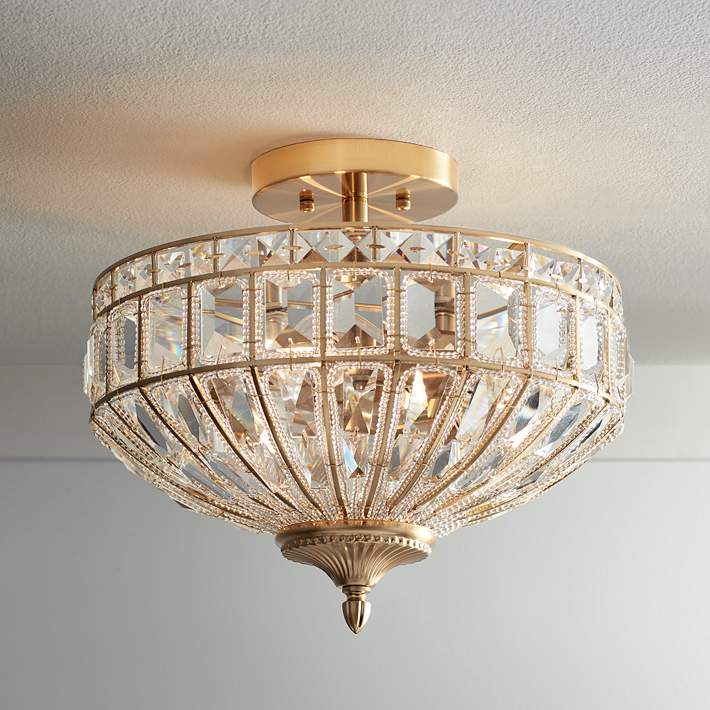 Vintage Semi Flush Mount Ceiling Light