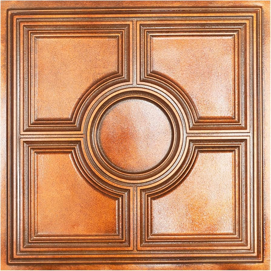 Peel And Stick Copper Ceiling Tiles