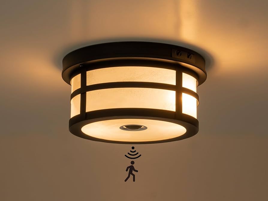 Outdoor Motion Sensor Light Ceiling Mount