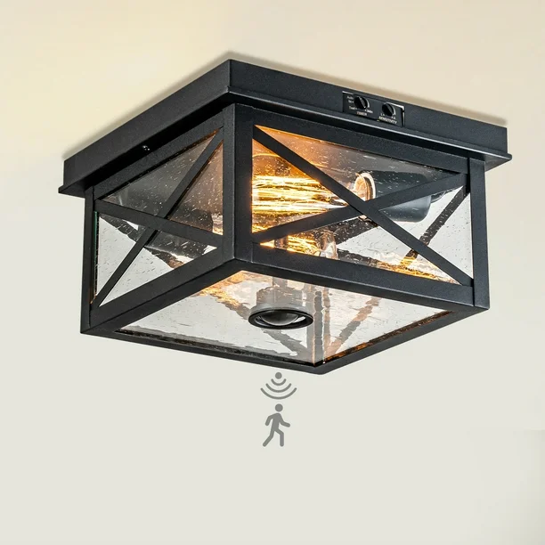 Exterior Ceiling Light With Motion Sensor