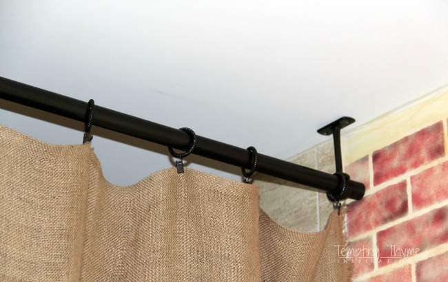 Diy Ceiling Mount Shower Curtain Rod