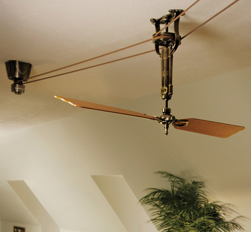 Vintage Belt Driven Ceiling Fans