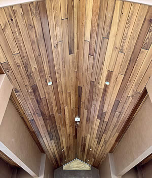 Cypress Tongue And Groove Ceiling