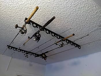 Ceiling Mounted Fishing Rod Holder