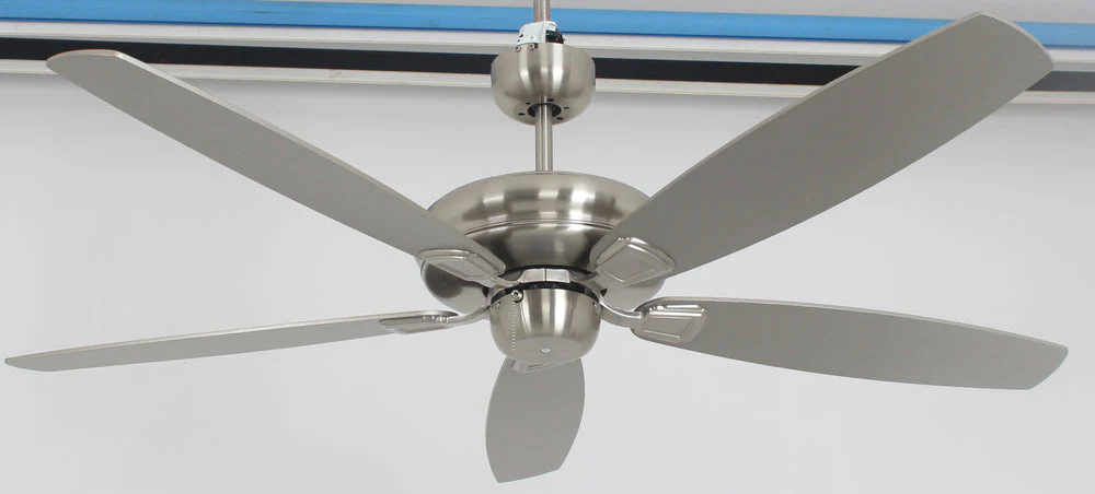 Brushed Nickel Ceiling Fan Without Light